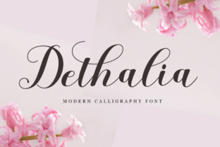 Dethalia Script: A Unique Typographic Solution for Modern Design