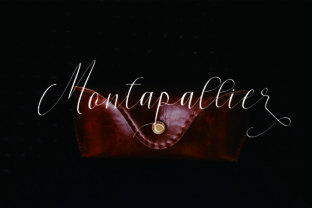 Montapallier Script: A Elegant Handwritten Font