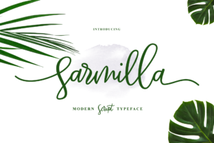 Sarmilla Script: A Unique Typographic Choice