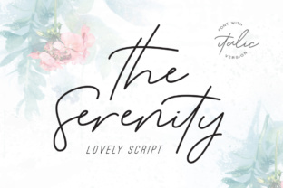 Serenity Script: A Unique Typographic Choice