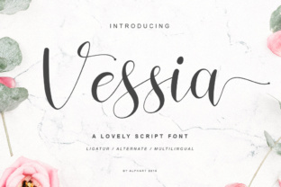 Vessia Script: A Unique Typographic Choice